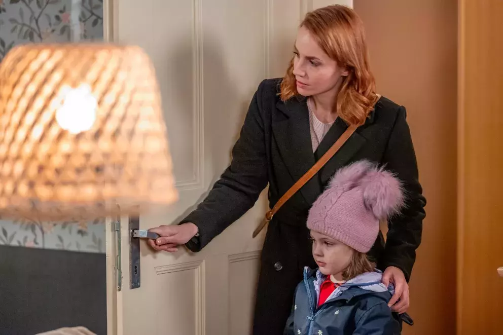 seriál Ulice, máma s dcerou