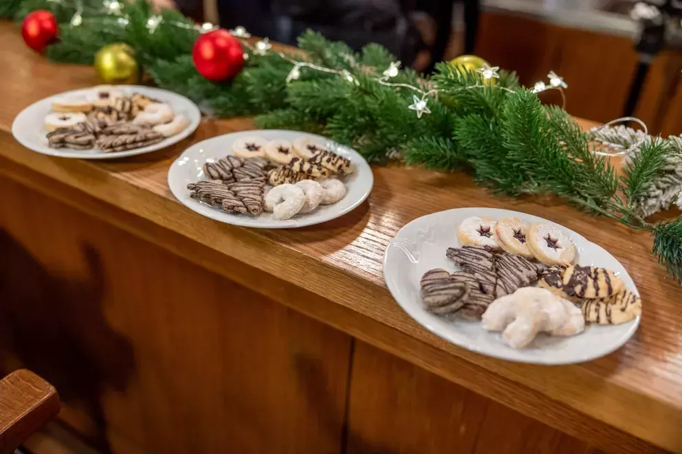 seriál Ulice, vánoční cukroví