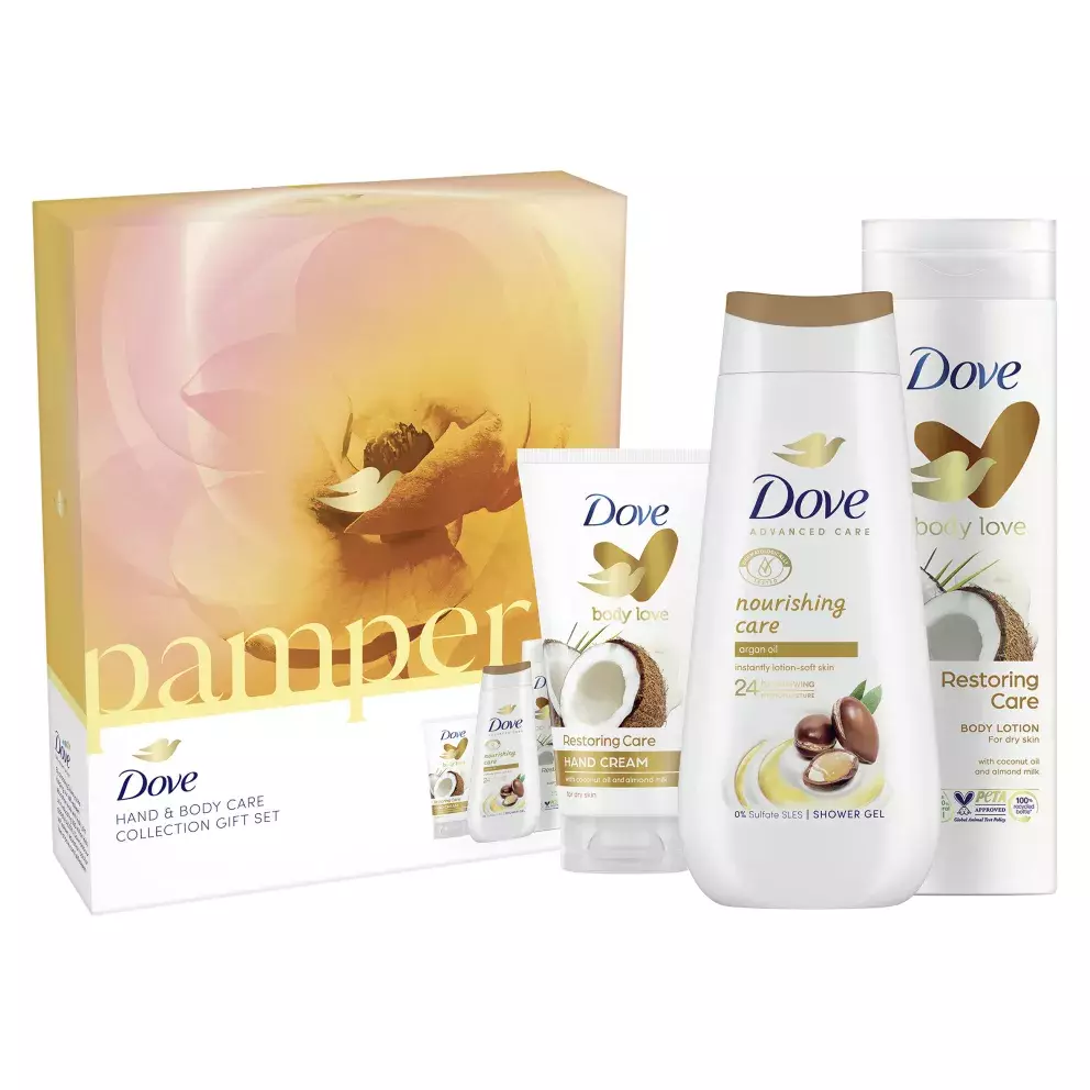 Vánoční kazeta Dove Nourishing