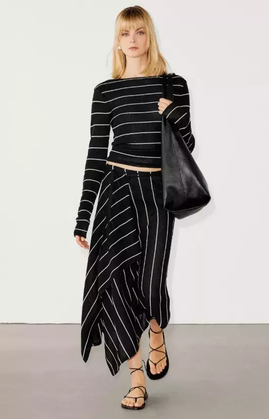 Pruhovaný svetr, Massimo Dutti, 999 Kč