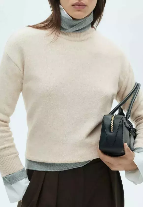 Béžový svetr, Mango, 899 Kč