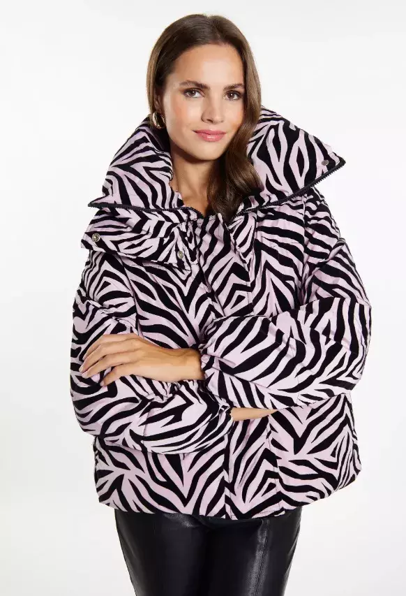 Zimní vzorovaná bunda, faina, 1 935 Kč