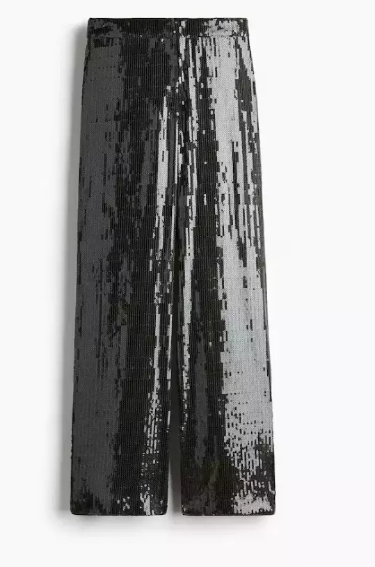 Flitrové kalhoty, H&M, 959 Kč