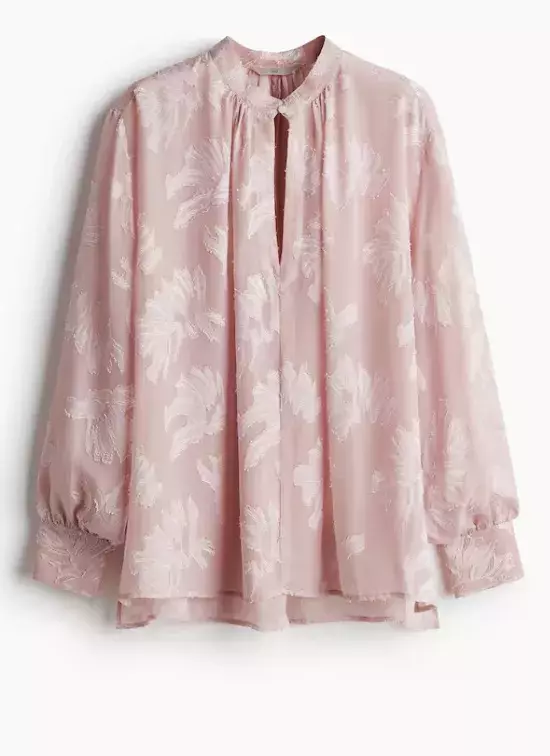 Halenka z žakárové tkaniny, H&M, 599 Kč