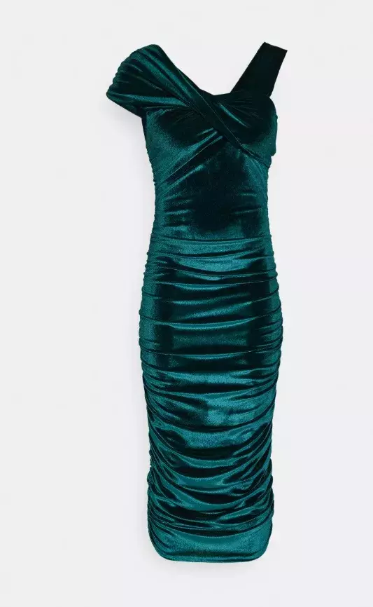 Sametové koktejlové šaty, WAL G., 960 Kč