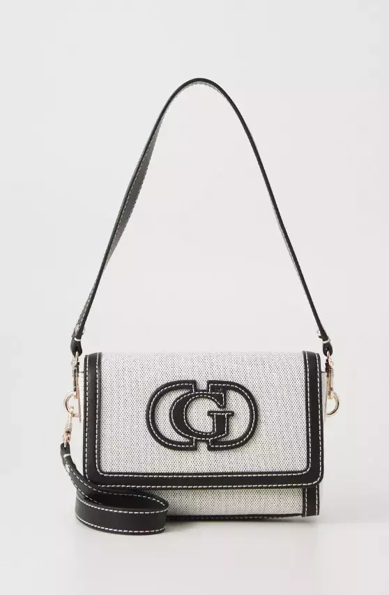 Černobílá kabelka, Guess, 3 240 Kč