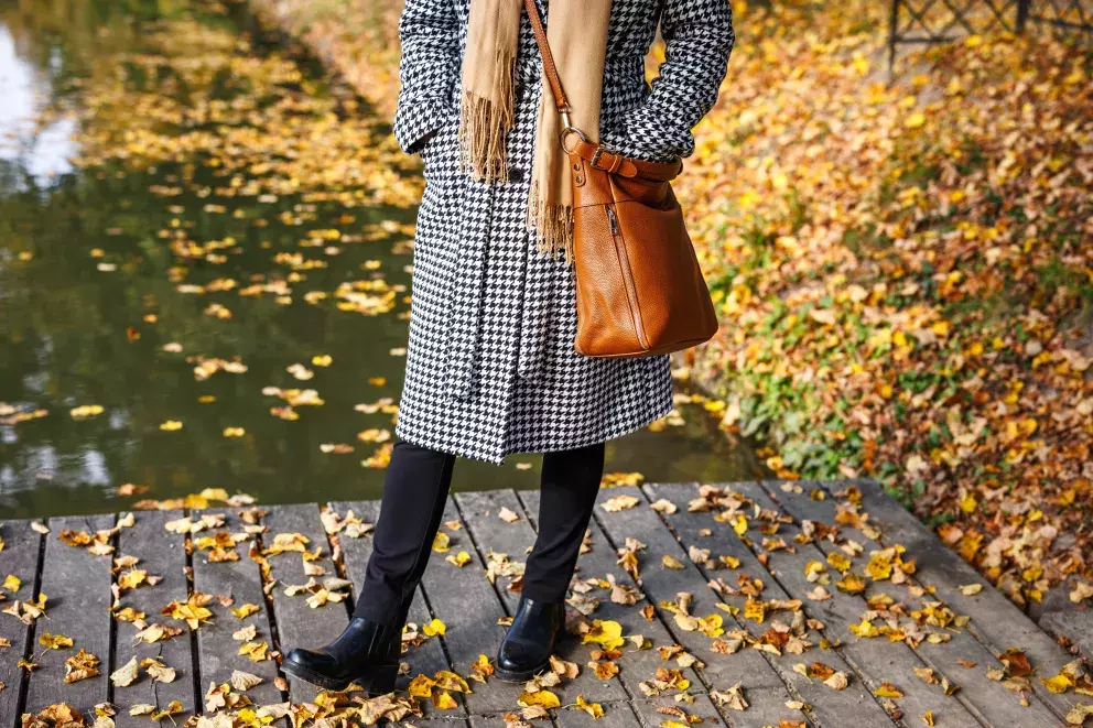 Vzorované kabáty k podzimu a zimě prostě patří. 