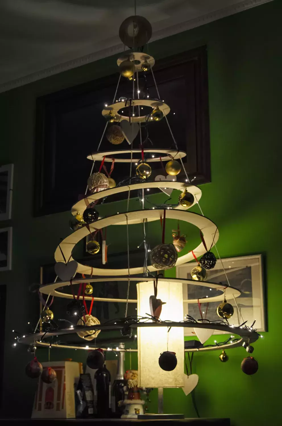 netradiční vánoční stromek