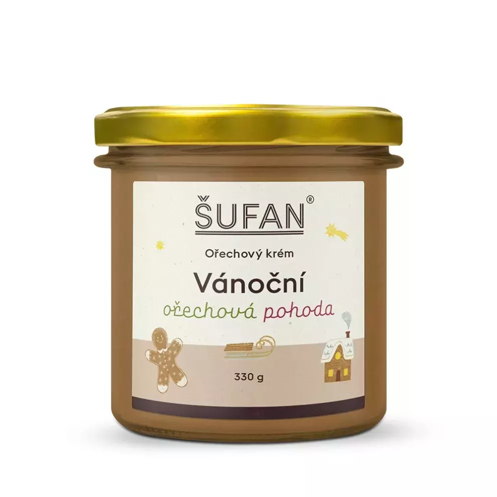 <p>Vánoční ořechový krém Šufan 259 Kč</p>
