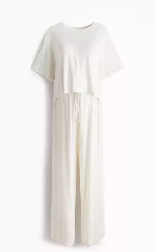 Dvoudílná žerzejová souprava, H&M, 959 Kč