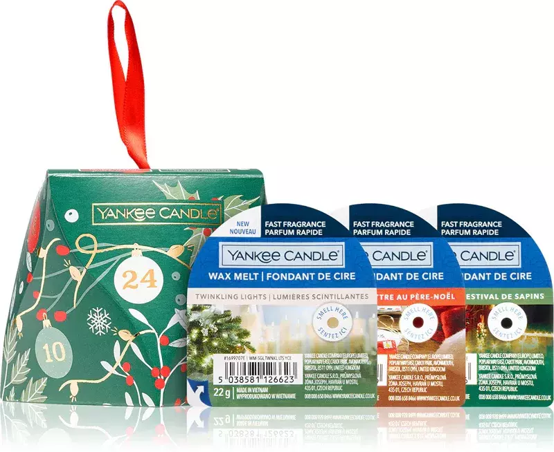<p>Vánoční set svíček Yankee Candle 180 Kč</p>

