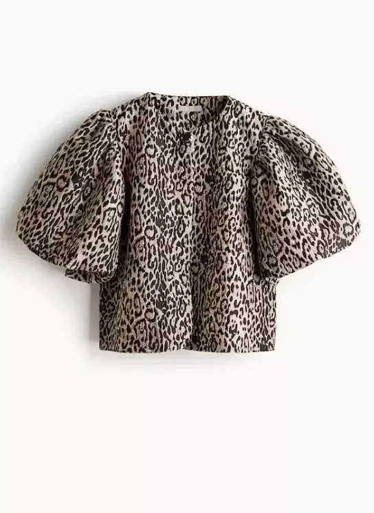 Halenka s balonovým rukávem, H&M, 1 199 Kč