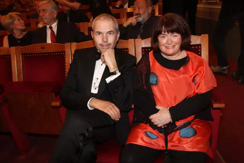 Marek Eben a Markéta Fišerová