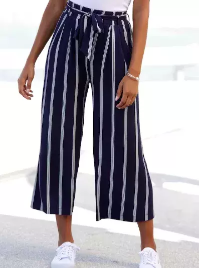 Pruhované kalhoty