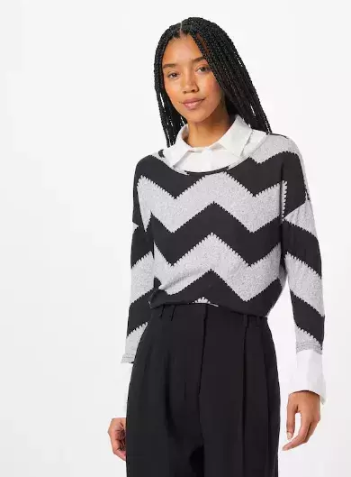 Žena v pruhovaném triku