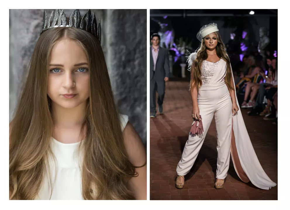 Modelka Isabella Barrett jako dětská hvězda a dnes