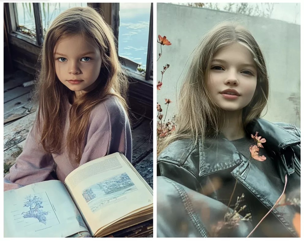 Alina Yakupova ve 4 a v 11 letech