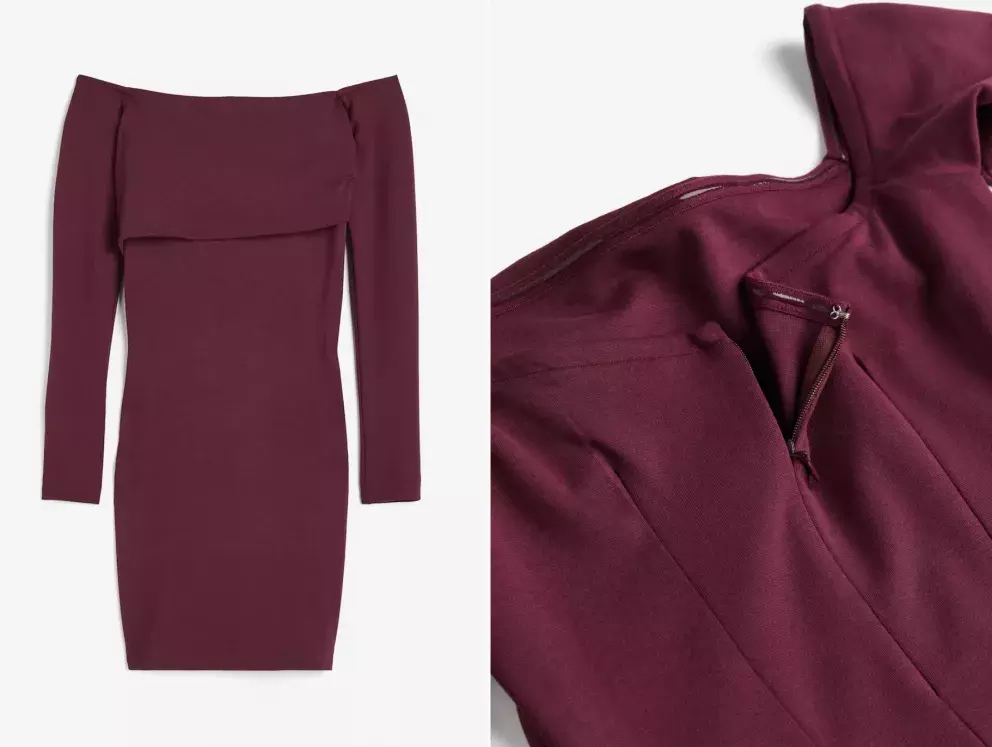 Šaty s odhalenými rameny