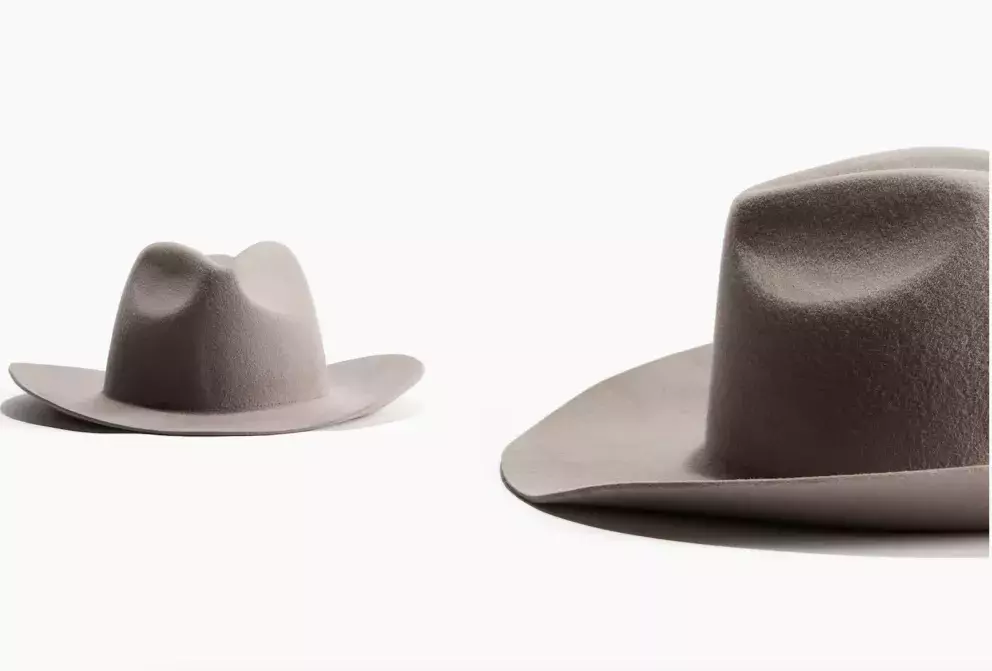Kovbojský klobouk z plstěné vlny