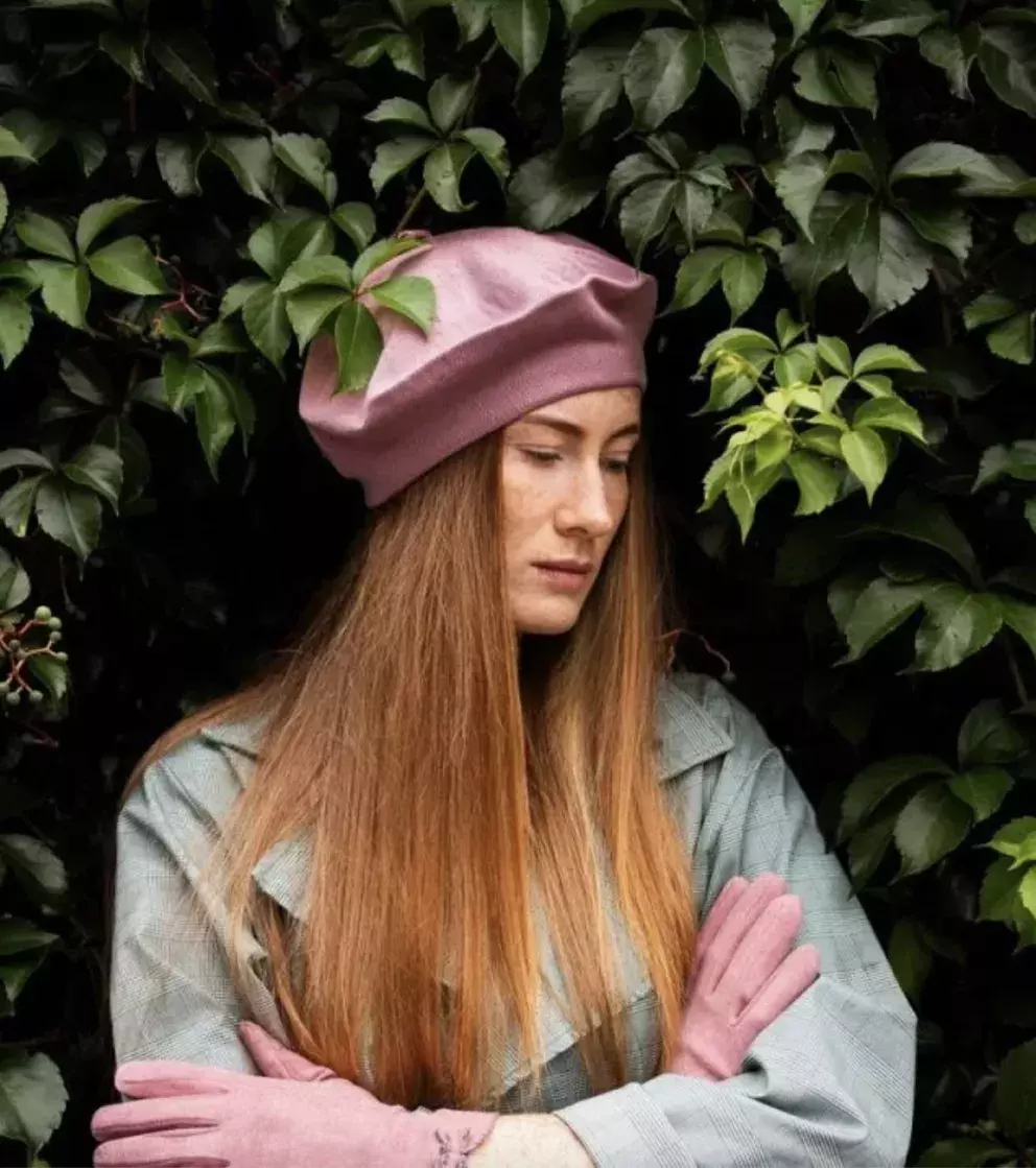 Dámský baret Neapol Růžový