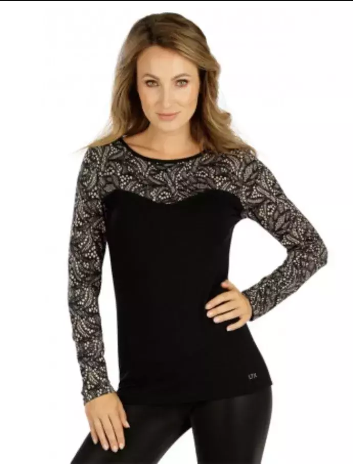 Dámské Elastické Triko-Halenka LITEX