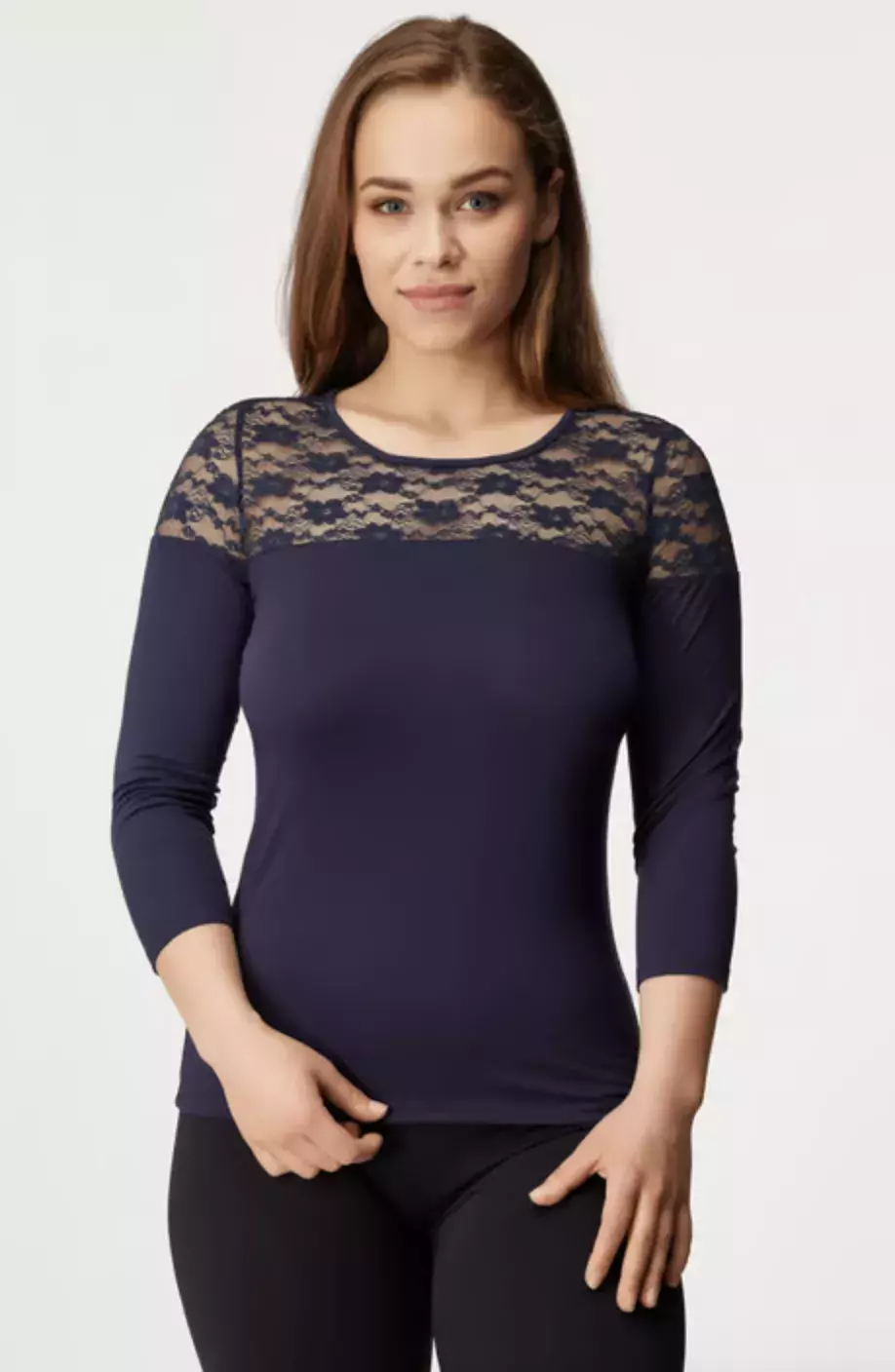 Halenkové tričko Melanie - navy