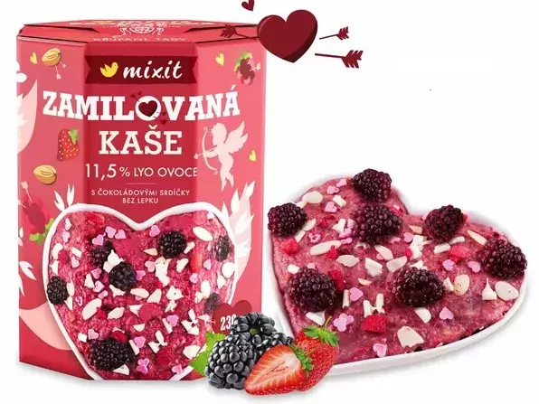 ovesná kaše zamilovaná