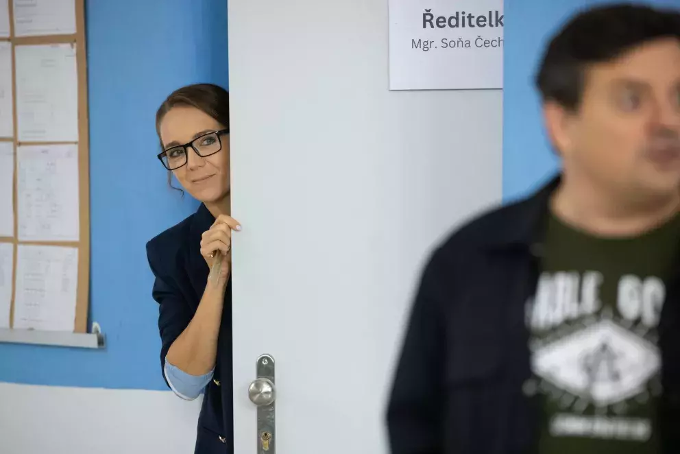 scéna ze seriálu Ulice