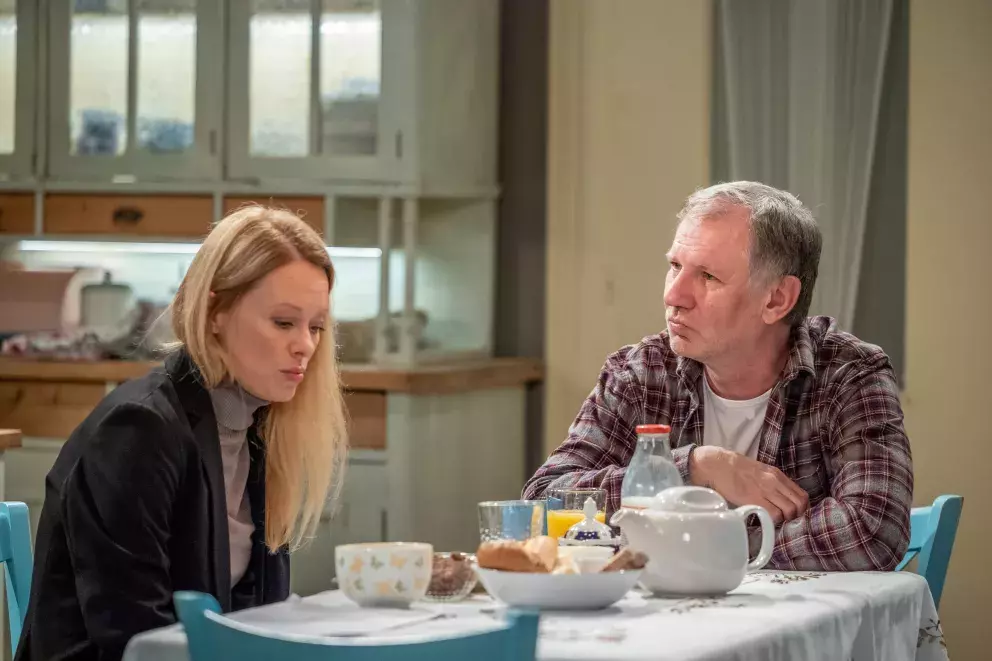 scéna ze seriálu Ulice