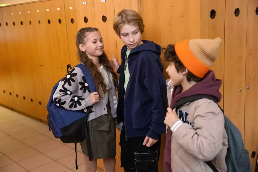 scéna ze seriálu Ulice