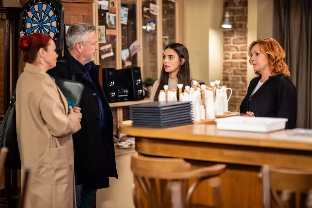 scéna ze seriálu Ulice