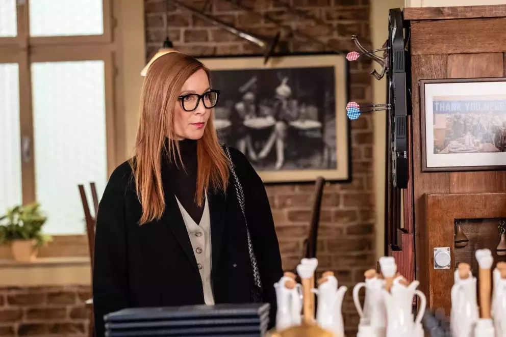 scéna ze seriálu Ulice