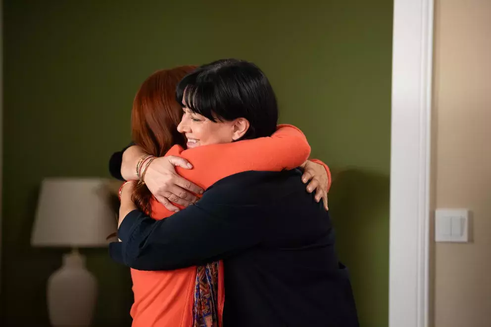 scéna ze seriálu Ulice