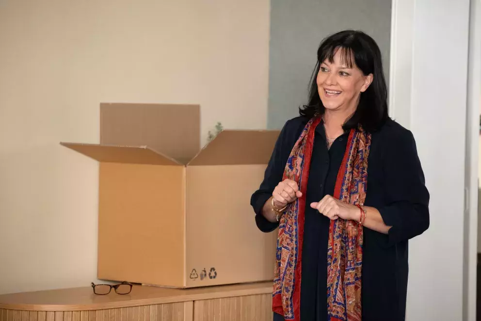 scéna ze seriálu Ulice - Tereza Brodská