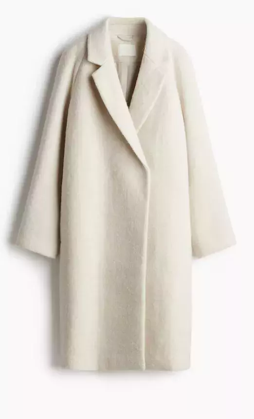 Dvouřadový kabát, H&M, 849 Kč (původní cena 1 459 Kč)