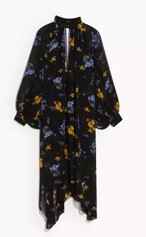 Šifonové šaty s květovaným vzorem, H&M, 1 899 Kč