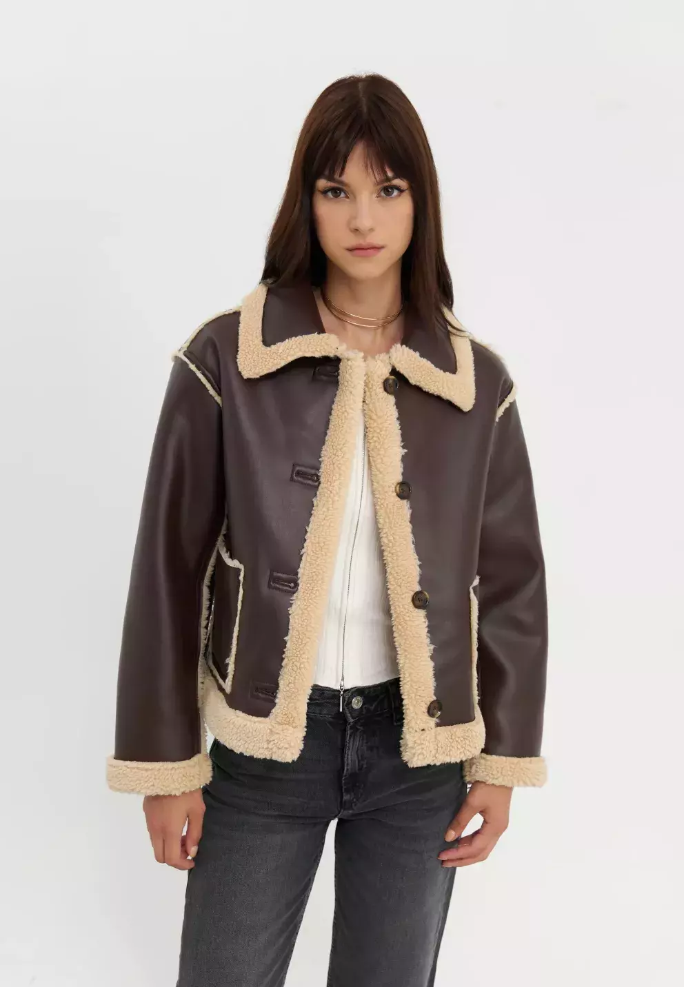 Dubeňák neboli shearling coat