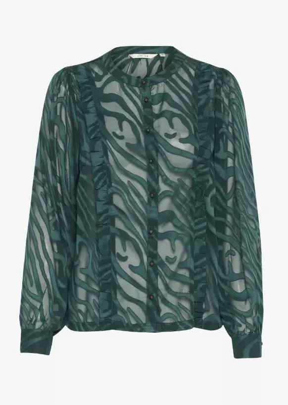 Dámská vzorovaná košile, Cream, 796 Kč