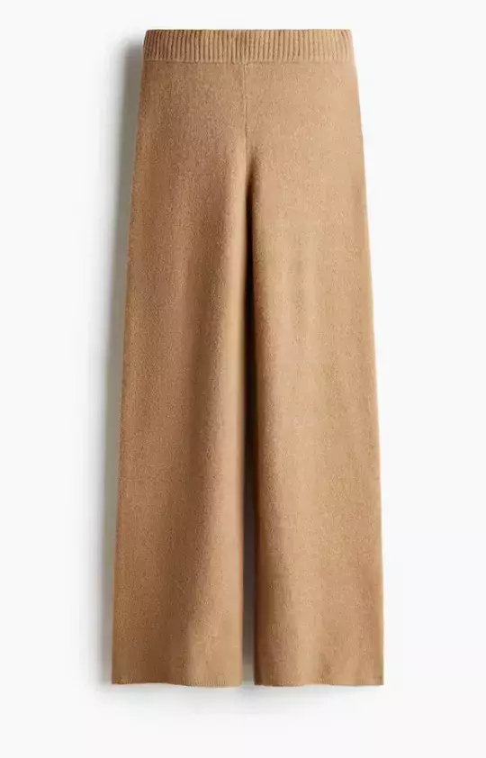 Kalhoty z jemného úpletu, H&M, 839 Kč