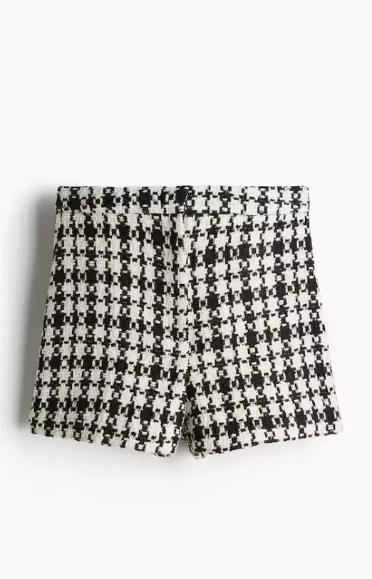 Žakárově tkané šortky, H&M, 599 Kč