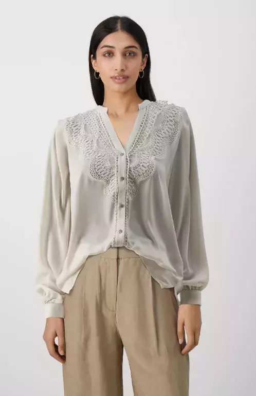 Luxusní halenka s krajkou, Bruuns Bazaar, 2 210 Kč