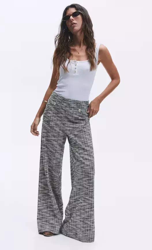 Rovné kalhoty, H&M, 599 Kč