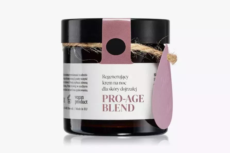 Pro-Age Blend noční krém pro zralou pleť, Make Me BIO, 480 Kč