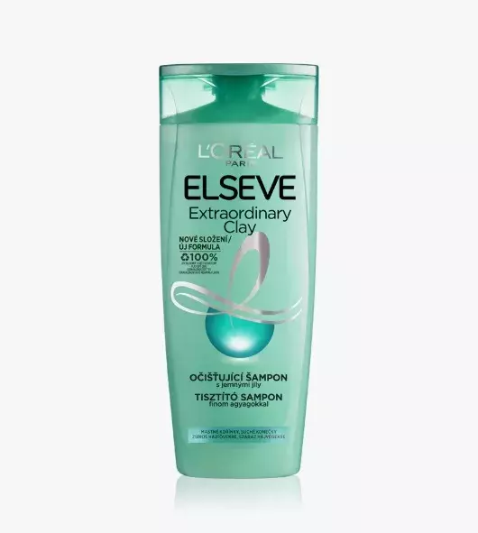 Elseve šampon na mastné vlasy, L’Oréal Paris, 84 Kč