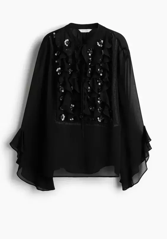 Zdobená halenka, H&M, 1 199 Kč