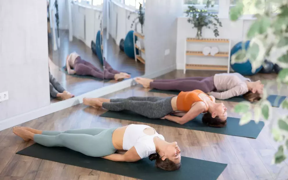 pozice ryby skupinova lekce