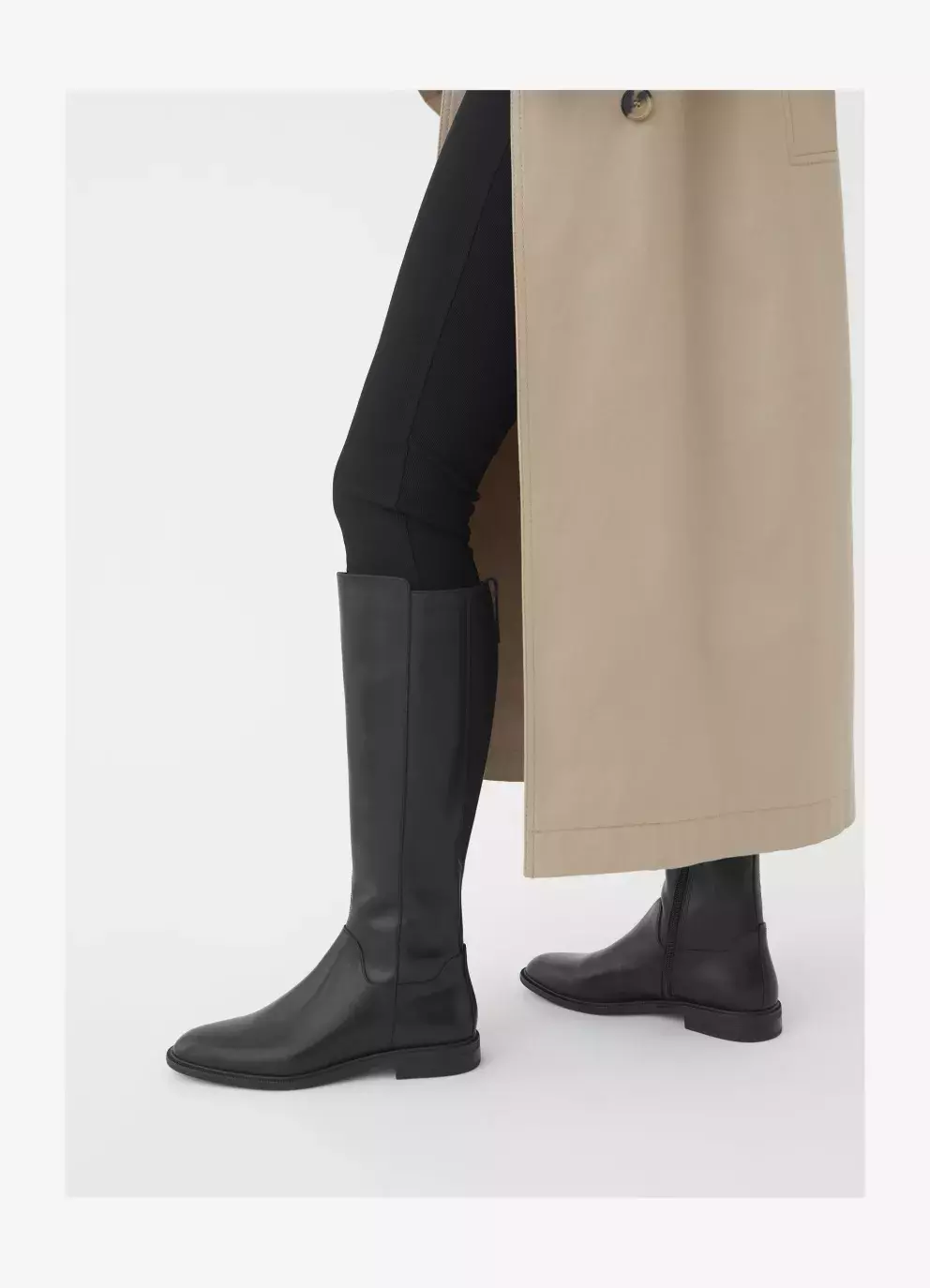 Kozačky s plochou podrážkou