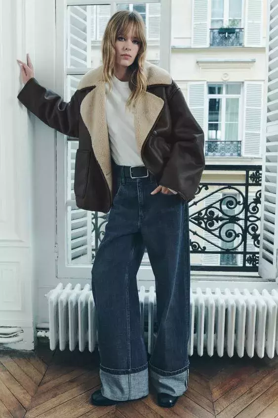 Dubeňák neboli shearling coat