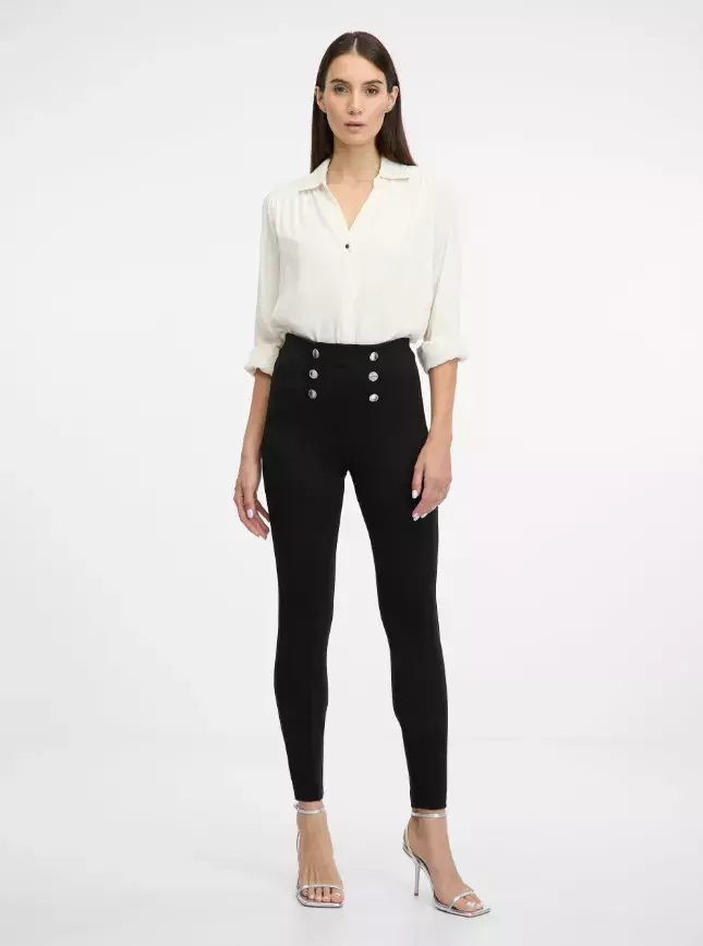 Kalhoty s vysokým pasem