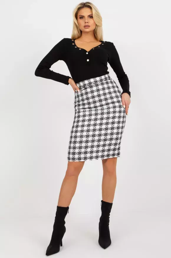 Kalhoty a sukně s vysokým pasem